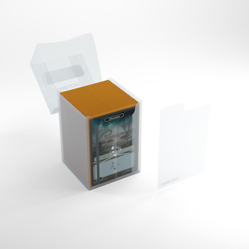 Deck Holder 100  Card Deck Box: Clear Asmodee USA