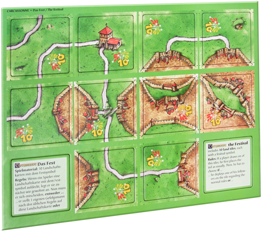 Carcassonne: The Festival Mini Expansion | Asmodee USA
