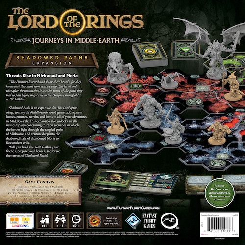 Journeys In Middle Earth Shadowed Paths Asmodee Usa