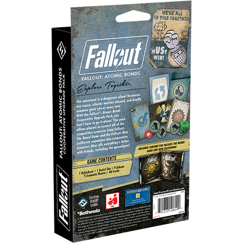 Fallout Atomic Bonds Cooperative Upgrade Pack Asmodee USA